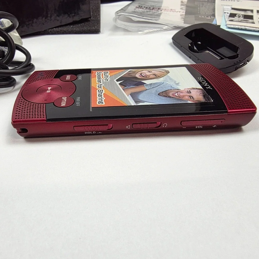 Sony Walkman S Series NWZ-S545 Limited Edition Rare RED